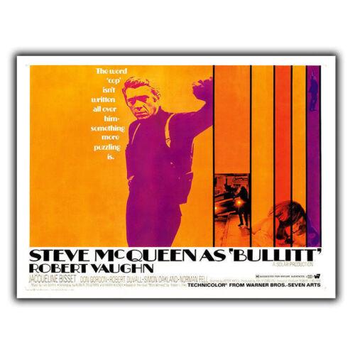 BULLITT METAL SIGN WALL PLAQUE Film Movie Advert poster printAluminum 20x30cm(7.8x11.8inch)