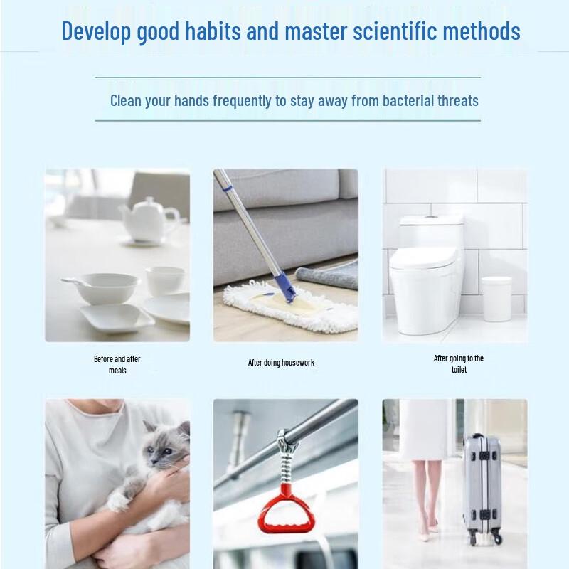 Blue Moon Wild Chrysanthemum Hand Wash 500g (6-Pack)