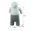 Creative Tea Strainer Food Grade Silica Gel Tea Filter Mr.Tea Villain Shaped Silicone Tea Maker Tea Bag Tea Set Brew Tea Te Mate