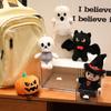 Halloween Bat Witch Pumpkin Ghost Plush Pendant Toys Soft Stuffed Dolls Party Home Decoration Holiday Gift