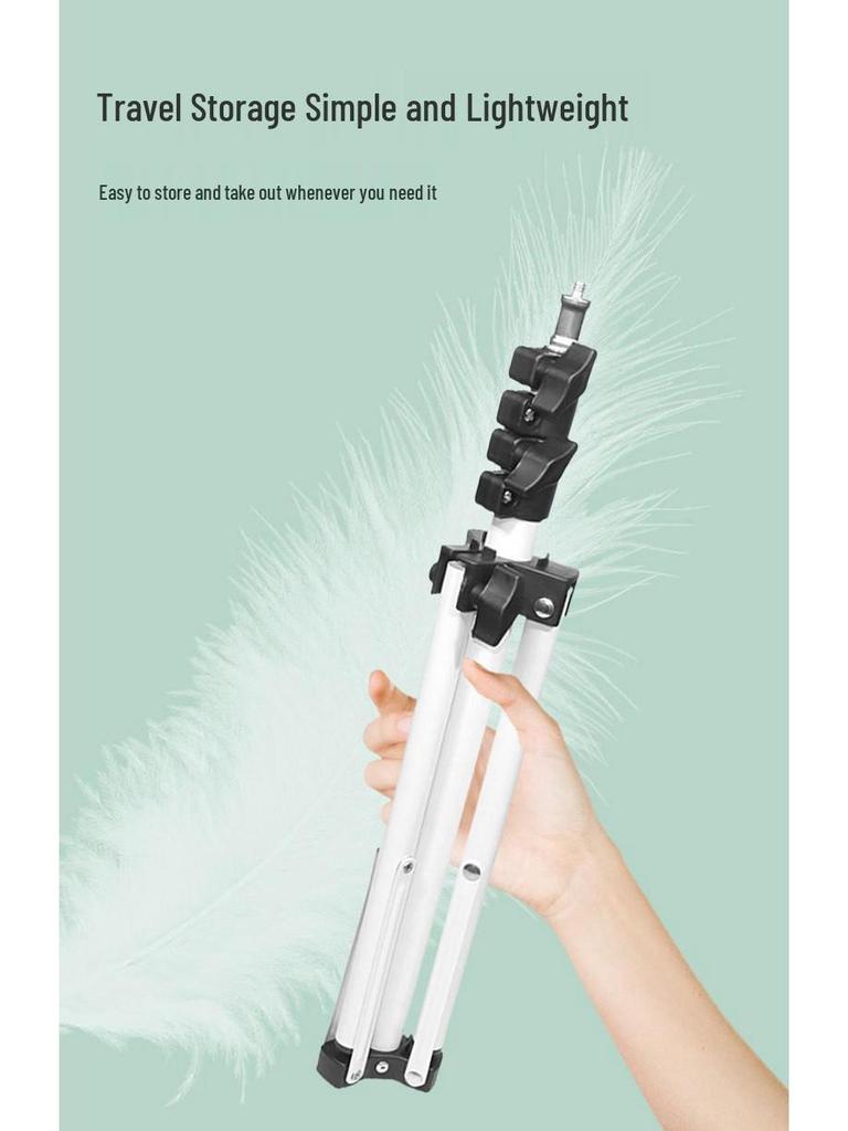 Universal Metal Tripod Floor Stand for Mobile Phone Live Broadcasts