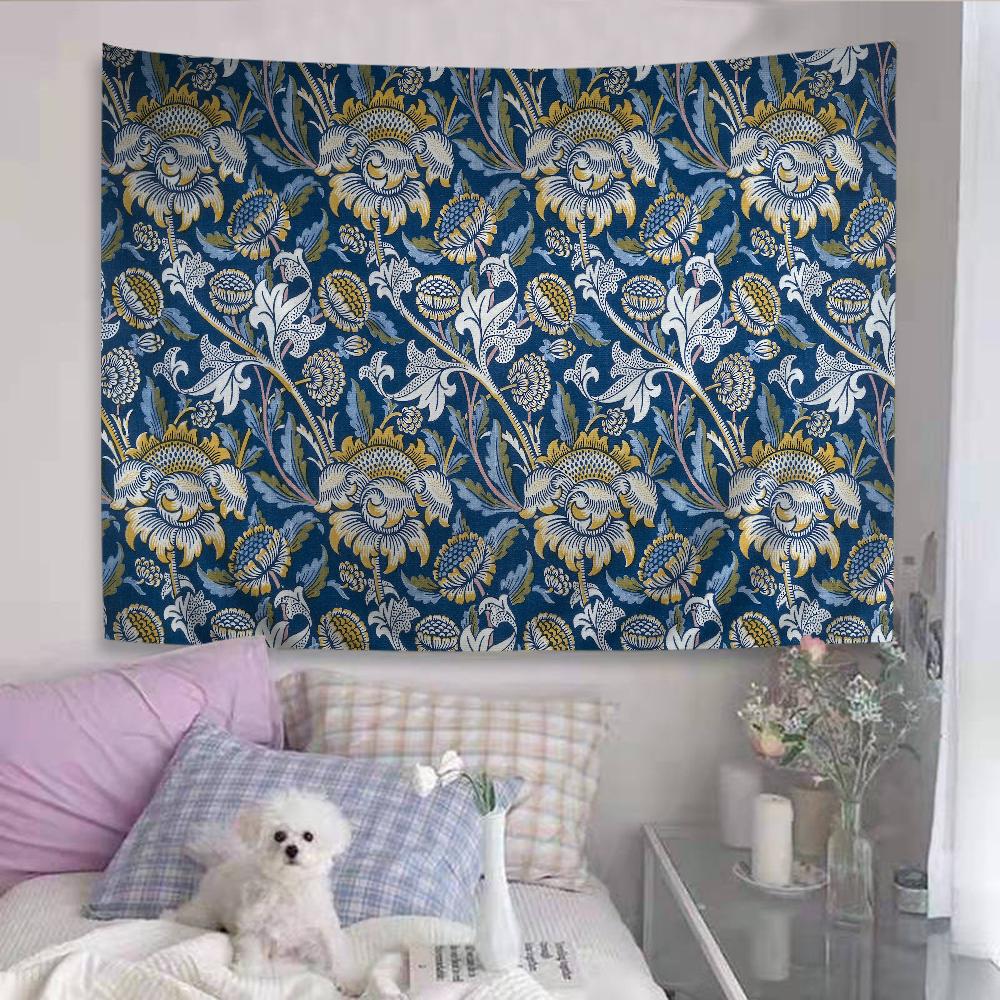 William Morris Wandteppich Kunst Druck Kunst Science Fiction Zimmer Heimdekor Heimdekor