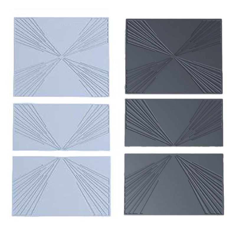 3PCS Center Console Cover Silicone Anti Slip Pad Protector Sticker For Tesla For Model Y/3 2025  Car Interior Accessories