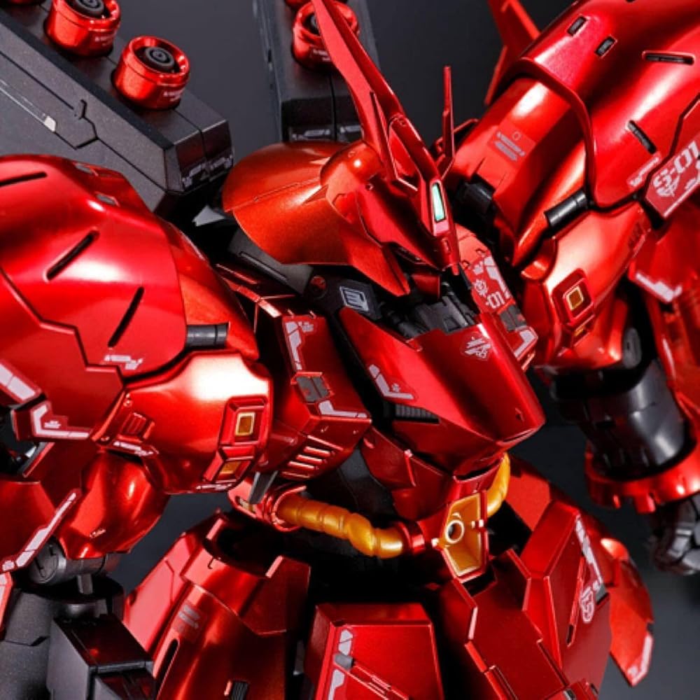 RG Mobile Suit Gundam 1/144 Sazabi Special Coating Model Kit Plastic Assembly Toy