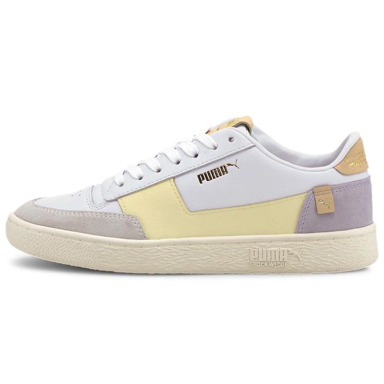 PUMA Ralph Sampson MC White Pastel Yellow Men s 374066-03 EU 35.5