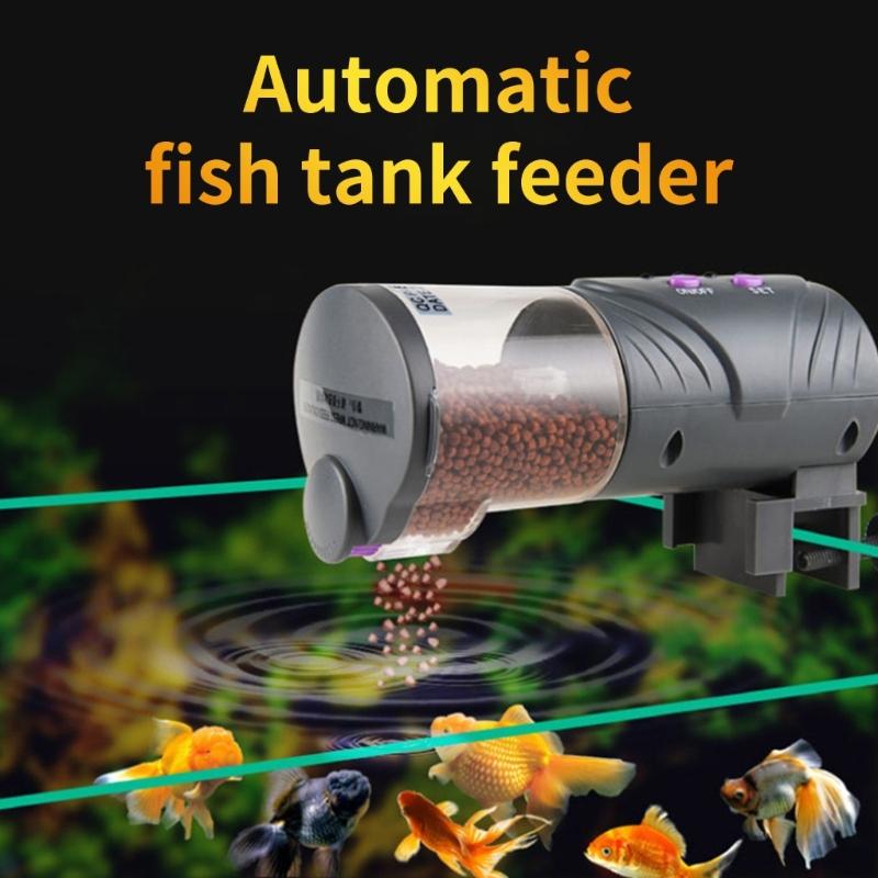 Aquariums Automatic Fish Feeder Food Dispenser With Adjusting Timing and Modes For Experienced Hobbyists and Beginner