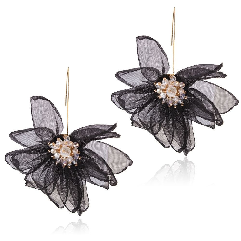 Bohemian Pastoral Design Korean Style Jewelry Fresh Earrings Women Earrings Flower Drop Earrings