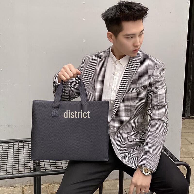 Qijian Zippered Business Document Briefcase 1