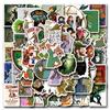55 Adesivos Impermeáveis de Desenho Animado Robin Hood para Diários, Papelaria, Garrafas de Água, Laptops