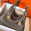 Pillow Bag Women's First Layer Cowhide Handbag Shoulder Bag Oblique Span Leather Doctor Bag Large Capacity Commuter Bowling Bag