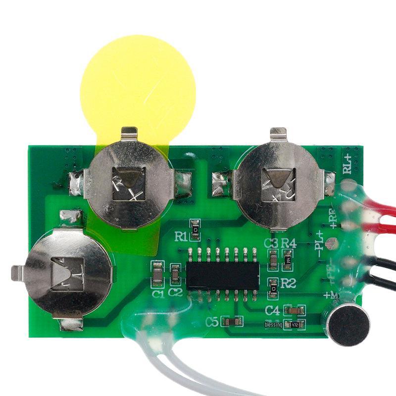 4-Minute Button Recording & Playback Module for Greeting Cards