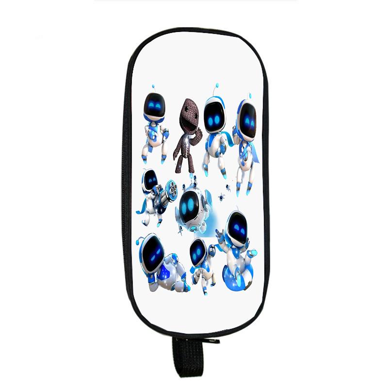 

Пенал Astro Bot для школярів з великою місткістю Багатофункціональний футляр для ручок для зберігання канцелярських товарів. Діти, хлопчики, дівчатка, милий пенал 9