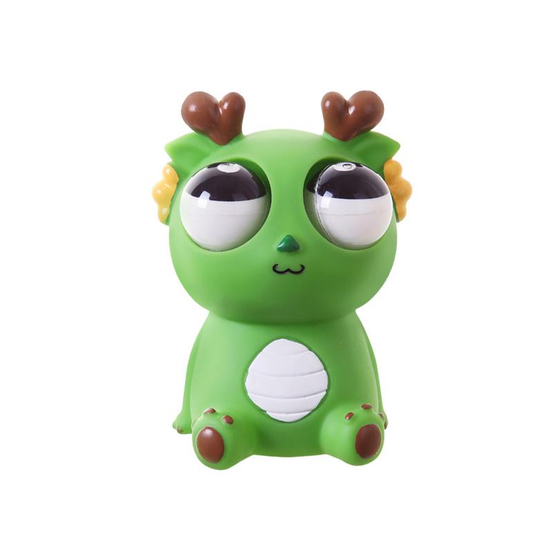 Exploding Eyes Dragon Man Panda Squeeze Toy - Decompression Artifact & Internet Celebrity Gift for Kids