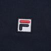 FILA Heritage Fashion Trendy Minimalist Classic Retro Casual Versatile Comfortable Loose Short Sleeve Polo Shirt Men tops Cigarette-Blue F11M628132FDB