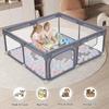 Baby Safety Fencing Playpen Indoor Gate With Ocean Ball And Hand Pull For Crawling And Learning