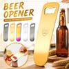 304 Stainless Steel Bottle Opener Durable Flat Design Bar Tool for Opening Beer Bottles and Beverage Caps Easy To Use and Clean