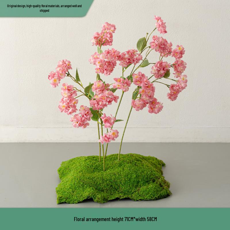 Monet Garden Artificial Floral Window Display and Landscaping Decorations