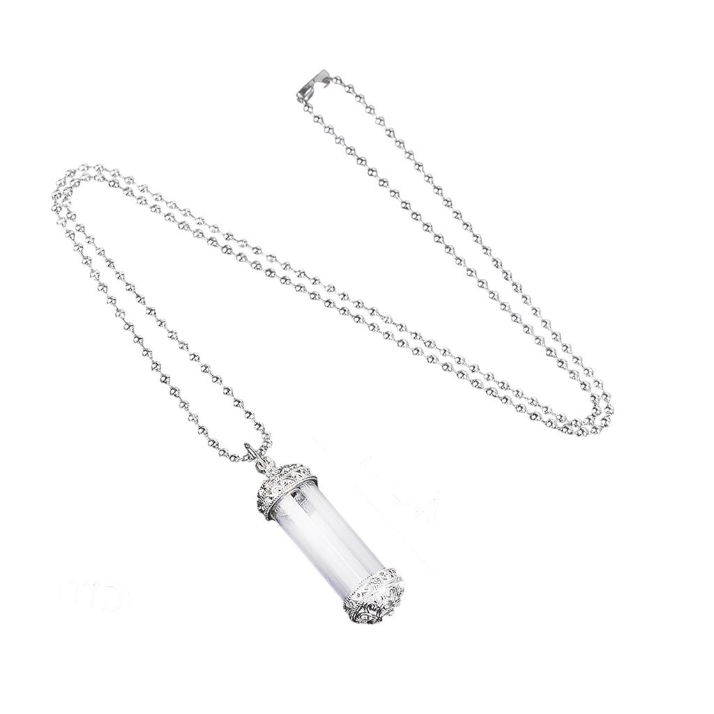 Elegant Kristaller Liknande Doftande Halsband Bärbart Robust Akrylhänge för Daglig Användning eller Presenter