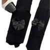 Women Lolita Pantyhose Big Bowknot Nylon Tights for Woman Ultra Thin Female Hosiery JK Sexy Ladies Bottomed Leggings White Black