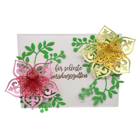 3D Flower Cutting Dies DIY Craft Scrapbooking Paper Album Embossing Stencil