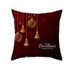 Red Christmas Pillow Covers Christmas Decorations Pillowcase Winter Decorative Pillow Case For Indoor Sofa Xmas Couch