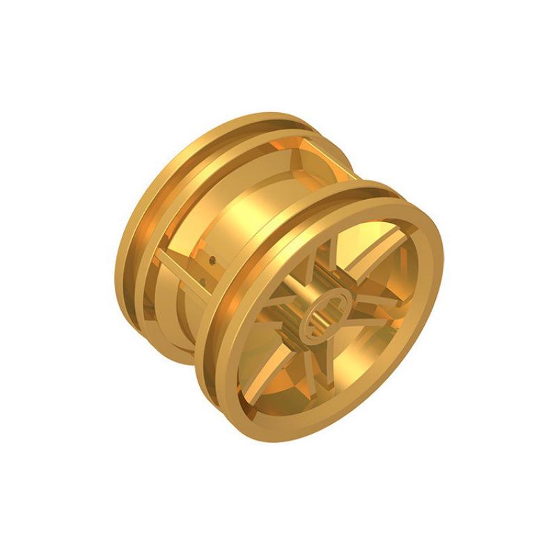 MOC 56145 Sports Car Wheel Hub, 50g Loose Spare Parts, 30x20mm Building Block Components
