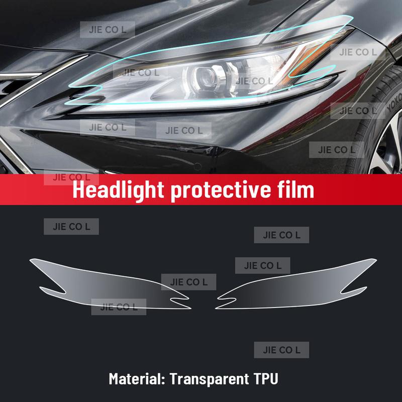 Transparent TPU For LEXUS ES   2024 Car Center Console Media Dashboard Navigation Anti-scratch Protector Interior Film