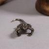 Alloy Lizard Statue Solid Animal Sculpture Desktop Ornament Simulation Animal Crafts Collection Home Decorations Accessories