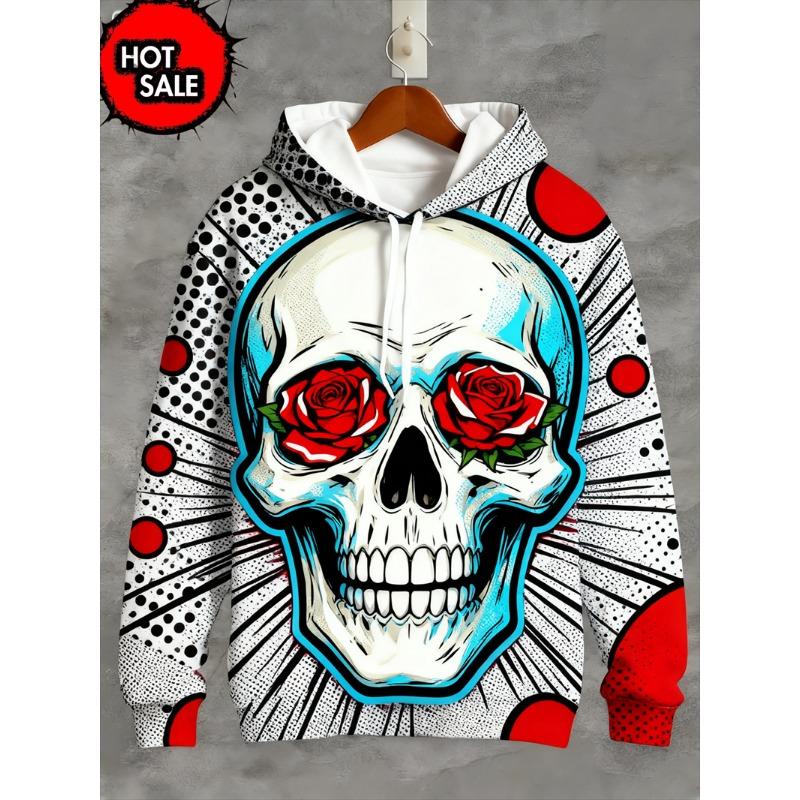 Nieuwe Skeleton Schedel Grafische 3D Print Hoodies Voor Man Oversized Hooded Sweatshirts Harajuku Trainingspakken Pullover Tops Jas Kleding