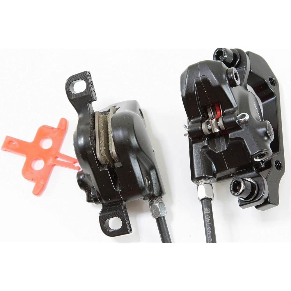 Shimano BL-MT200 Hydraulic Disc Brake Set Front and Rear Black High Performance Lightweight