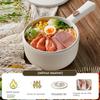 1600ML 220V Electric Cooking Pot Household Mini Frying Pan Home Non-stick Electric Hot Pot Multi Cooker