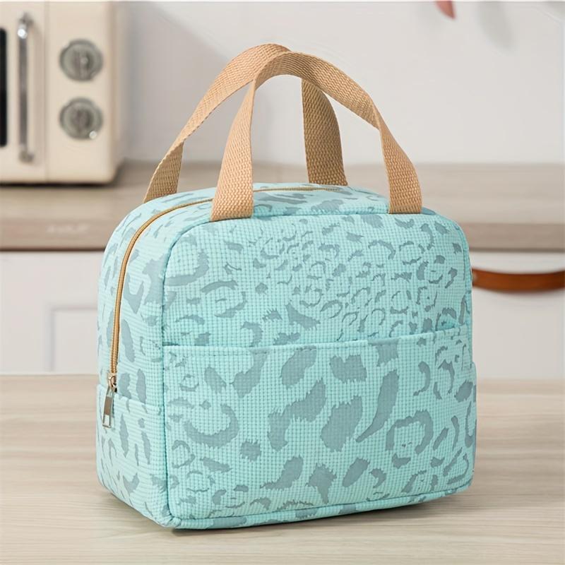 

Ink Pattern Insulated Lunch Bag, Non-Food Contact Outdoor Travel Pack Picnic Bag синій