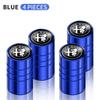 4Pcs Car Styling Wheel Tires Bolt-in Valve Caps Badge For Alfa Romeo 159 147 156 166 Giulietta Giulia Mito Stelvio Brera Spider