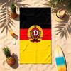 SG Dynamo Dresden (5) Theme Beach Towel Sand Resistant Soft And Comfortable Suitable For The Pool Camping Yoga And Diving A Travel Essential