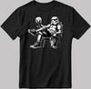 StarWars Stormtrooper Black White Men/ Women T Shirt AA09