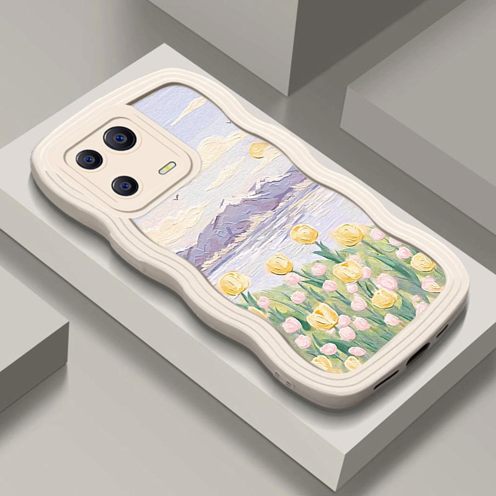 

Чехлы для мобильных телефонов iPhone 11 13 XR 15 Pro Max 12 14 Pro Max Чехол для iPhone 16 7 Plus 8 Plus XS Max Big Wave Solid Color Cartoon Anti-Drop Водонепроницаемый iPhone 16 Pro Max белый