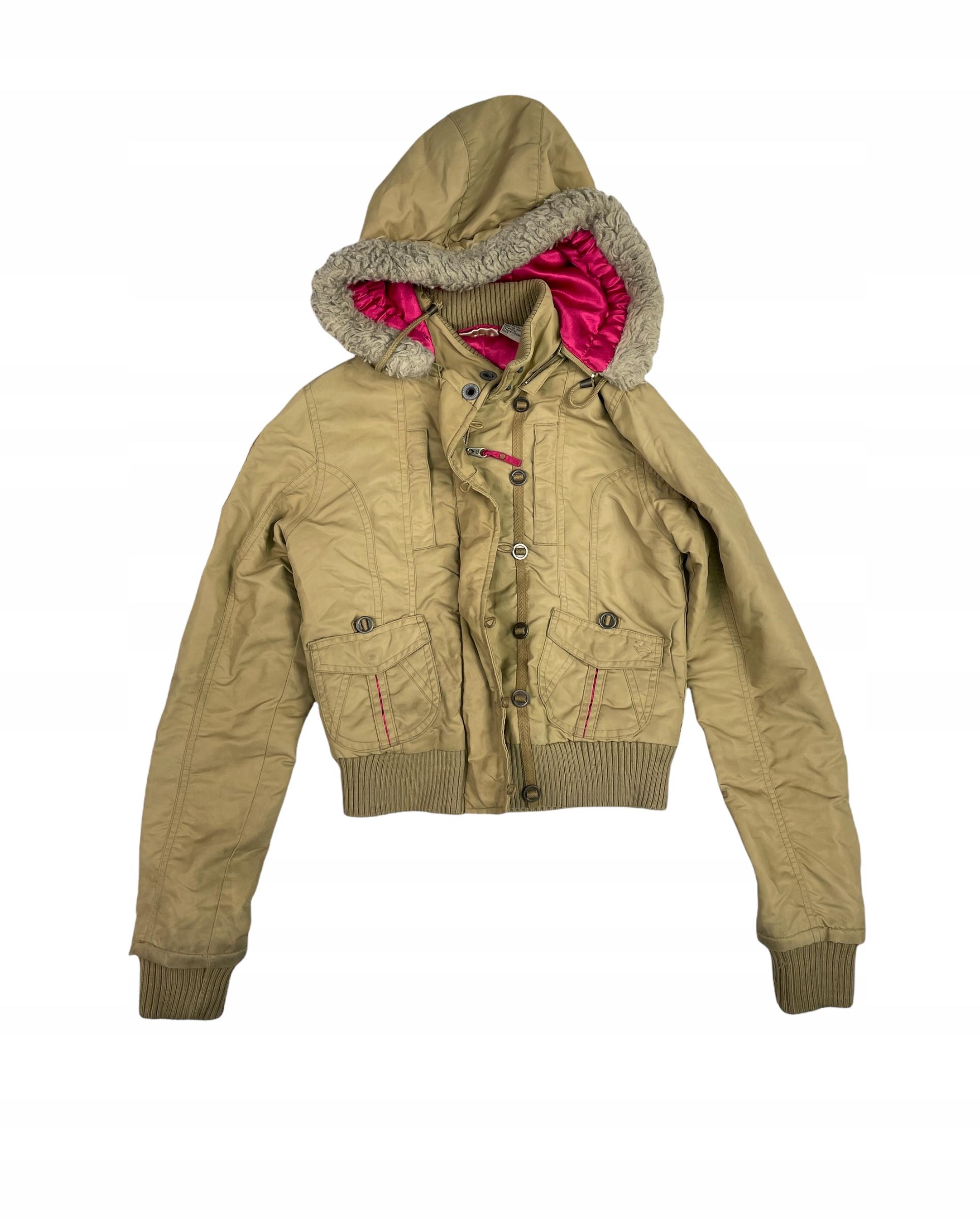 

Beige warm women s jacket Billabong S - Used
