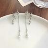 Sweet Cool Wind Love Tassel Star Earrings Women Design Senior Sense of Fashion Personality Earring Party Jewelry Gifts 2024 New