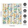 Watercolor Leaves Shower Curtain - Anti-Mold, Waterproof Bathroom Decor, Unique Gift, Stylish Design, Vibrant