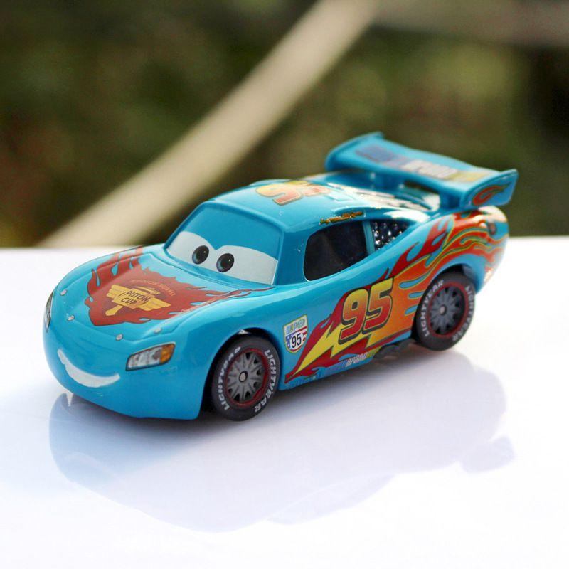 Cars Childrens Toy Car Alloy Car Mcqueen Mc Uncle Car King Sheriff Roadblock
