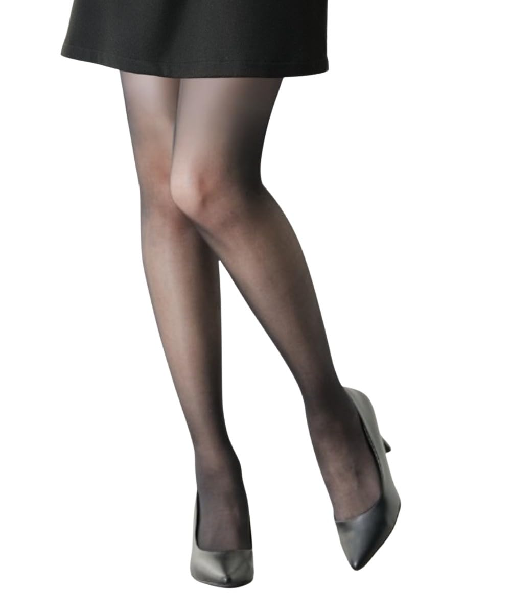 

Супер Большой Набор L 3L [Nissen] Женские Чулки, Эластичные, Размер, Антибактериальные, Дезодорирующие, Устойчивые к Зацепкам, Предотвращающие Появление Ластовицы Колготки с Противоскользящим Эффектом, чёрный