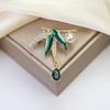Elegant Women's Brooch: Versatile Bow & Insect Flower Design with Anti-Exposure Feature