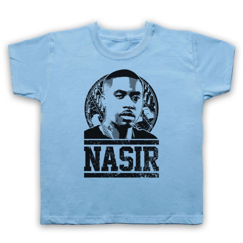 NAS NASIR BIN OLU DARA JONES UNOFFICIAL TRIBUTE RAPPER KIDS CHILDS T-shirt