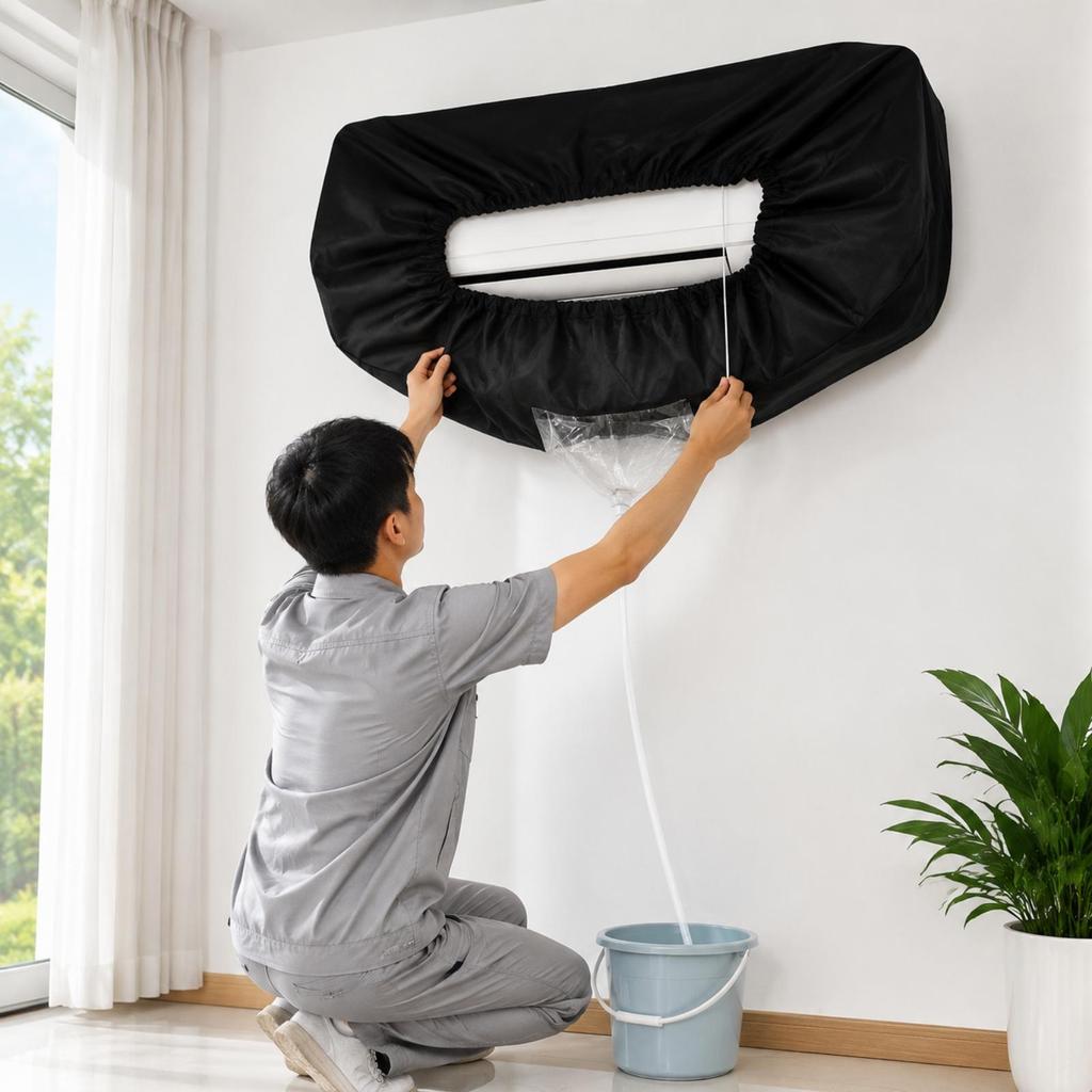 Cleaning Cover Dust Protection for HVAC Maintenance Workers
