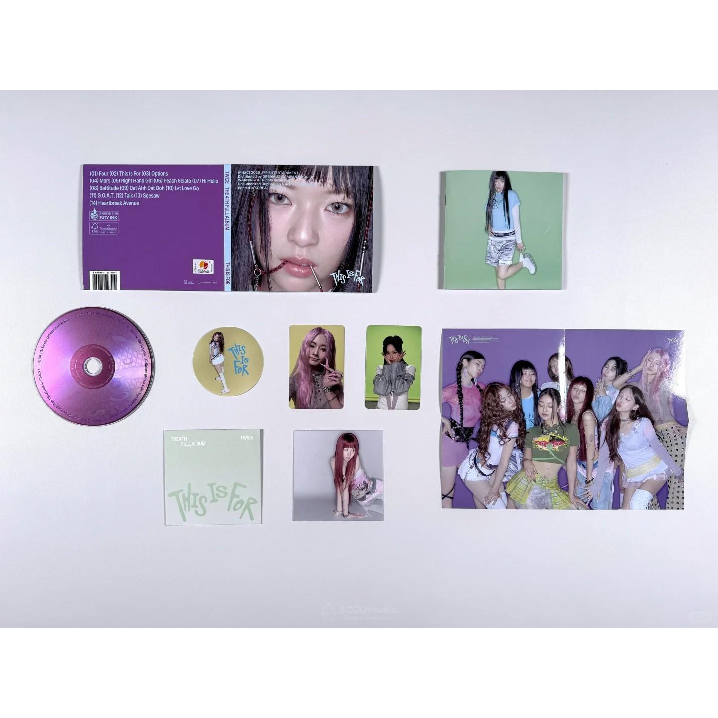 

Twice [ЭТО ДЛЯ] 4-го альбома ДИДЖИПАК Jeong yeon