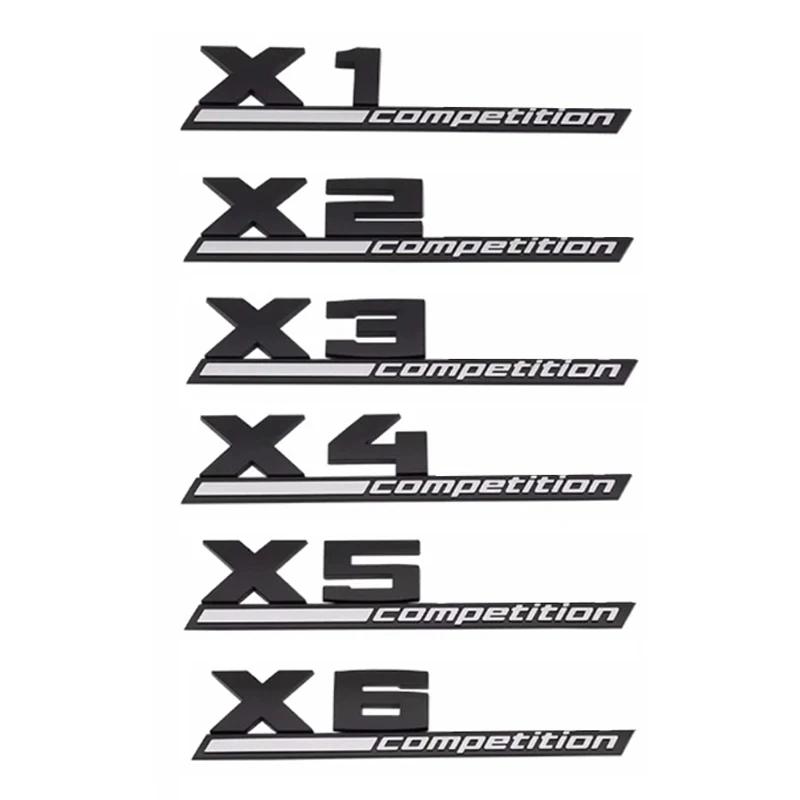 3D ABS competition car trunk badge emblem Thunder edition sticker for BMW M1 M2 M3 M4 M5 M7 M8 x2m x2m x3.0 m x4m X5M X6M x7m X5
