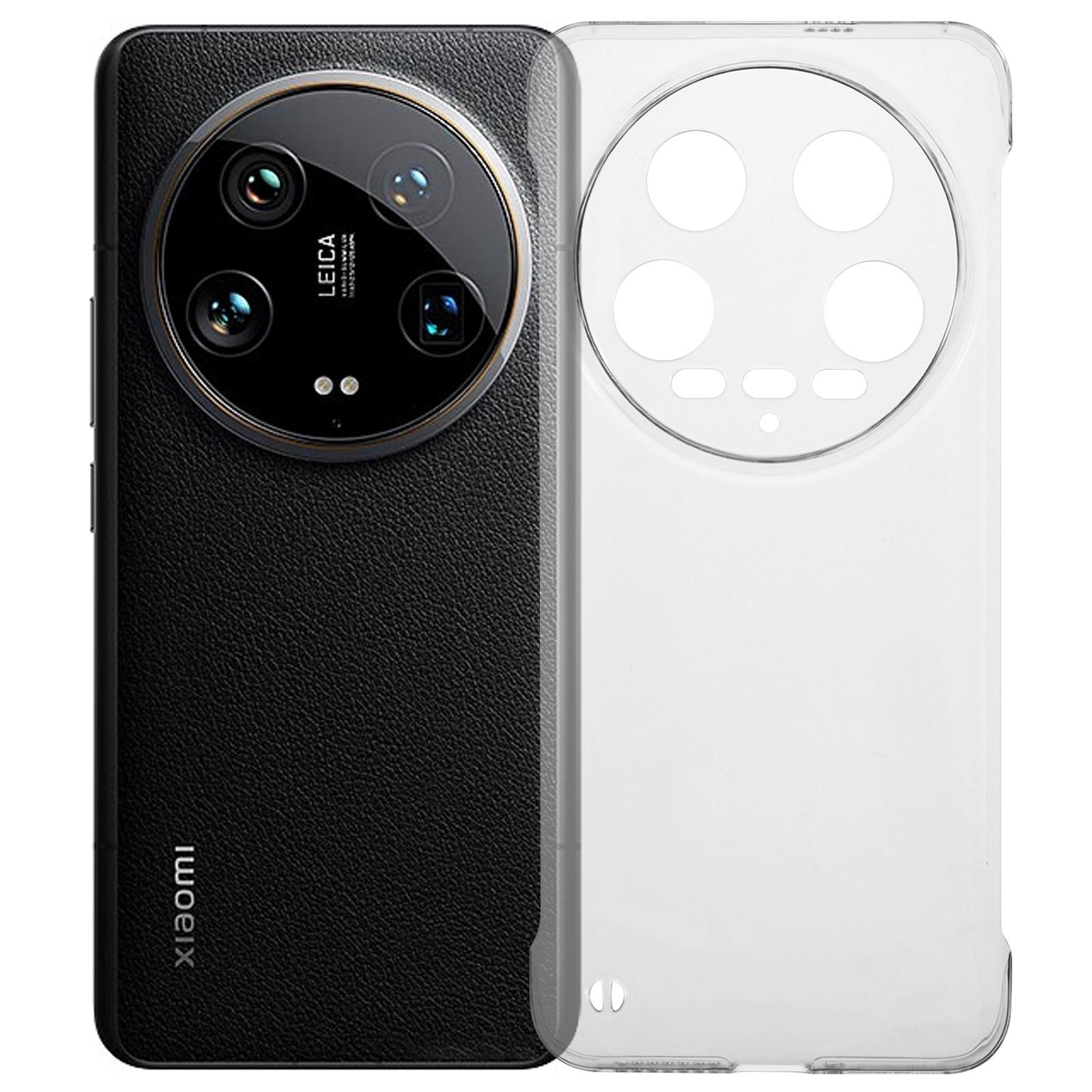 

For Xiaomi 14 Ultra Case Hard PC No Frame Phone Cover Transparent A