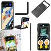 Game Pikmin 4 Phone Case For Samsung Z Flip 7 6 5G Galaxy Z Flip4 Z Flip5 Z Flip3 Coque Black Hard PC Shell Protective Cover
