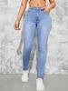 Jeans elasticizzati in denim snellenti da donna 2026: Moda Pantaloni a Matita Europei e Americani