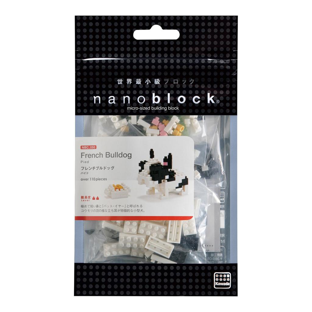 Nanoblock fransk bulldog pied